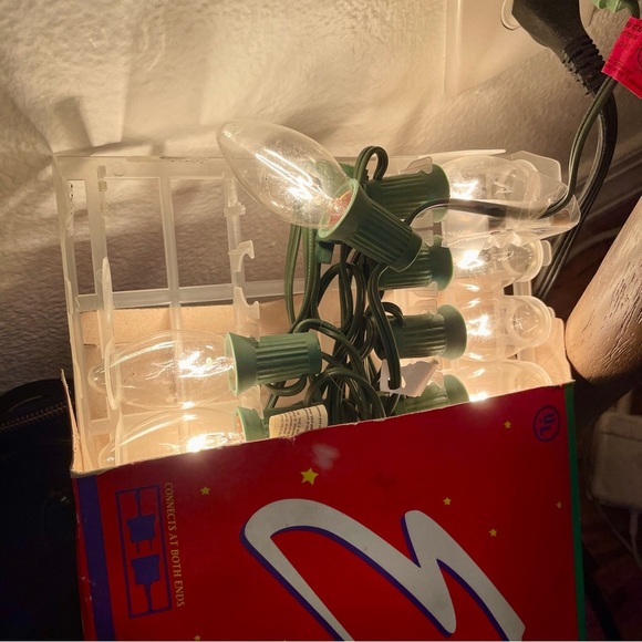 Vintage Noma Expressions Outdoor Christmas String Light Set 25 Clear New. - Picture 6 of 6